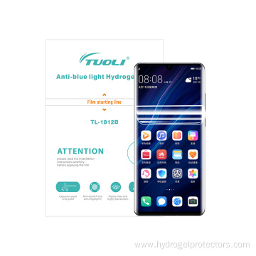 HD Anti-scratch Hydrogel Screen Protector for Mobile Phones